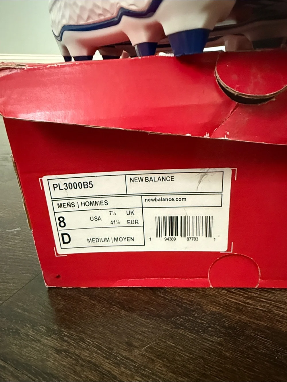 New Balance 3000 V5 Men's Molded Baseball Cleats